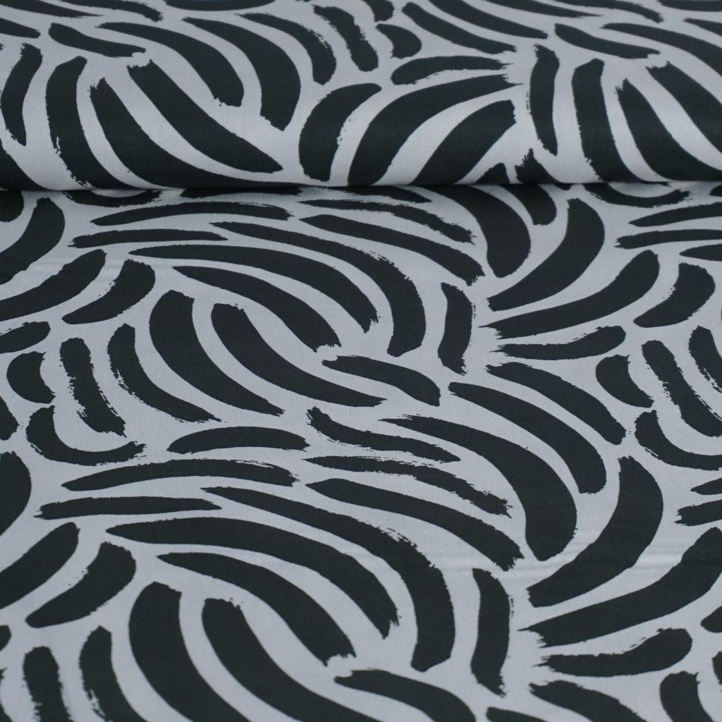 Dekostoff aus Baumwolle Zebrastyle Digitaldruck